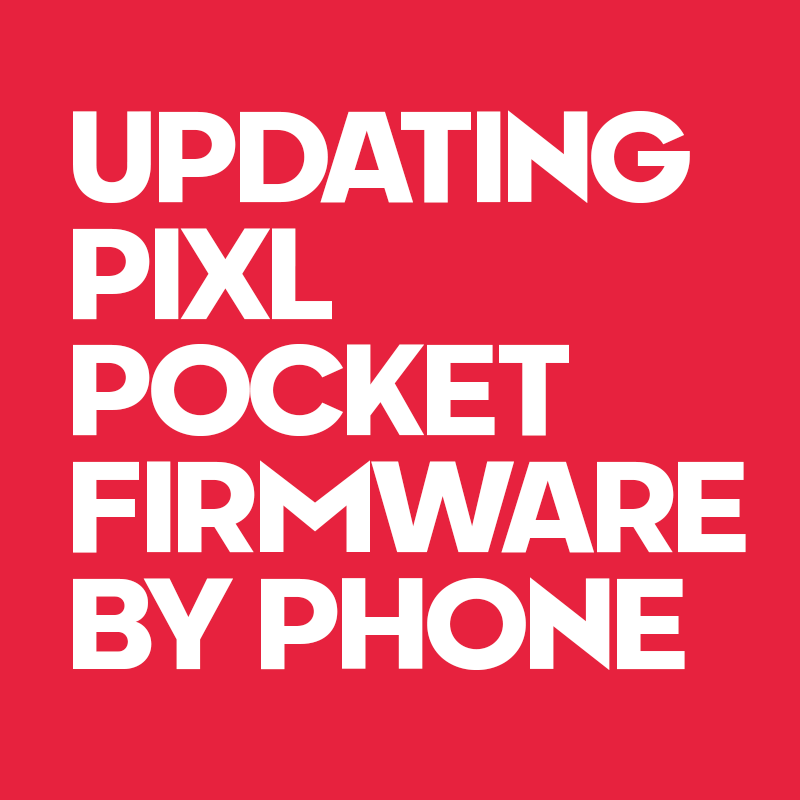 Step-by-Step Guide to Updating the ArkOS 2.0 Firmware on Your PIXL POCKET™ R36S Directly from the Device by Phone.